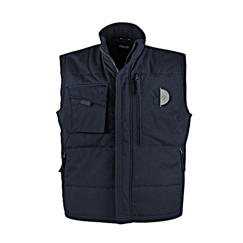 Veste sans manches de travail ou de balade, personnalisée A LA LIMITE – édition limitée en coton robuste